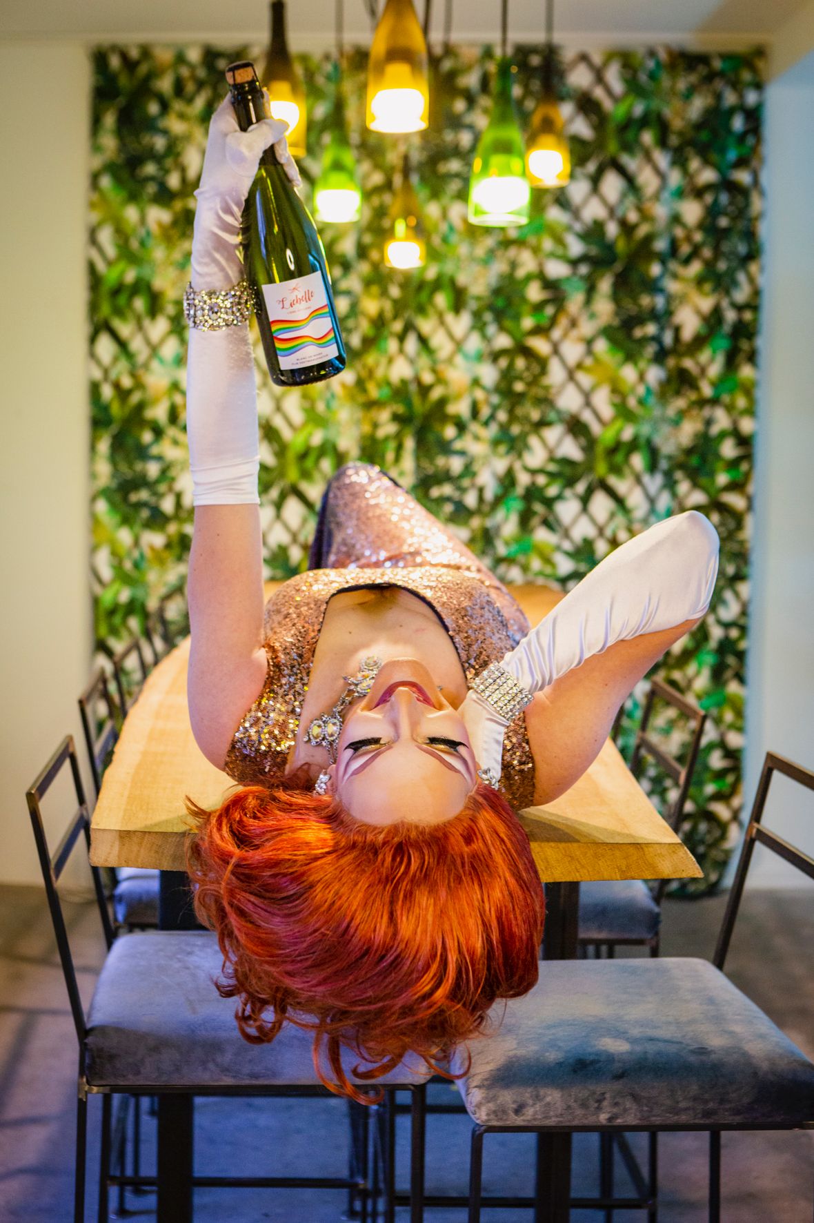Die Diva: Chardonnay von Tain, Die Fotografin: Diana Walaszek, Labeldesign: Stephan Gaertner